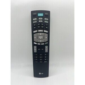 LG Remote Control 6710900011Z for TV Black Replacement - Tested & Working